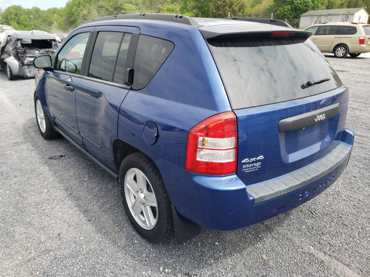 Photo 3 from auction – 2009 JEEP COMPASS SP with VIN 1J4FF47B89D221613