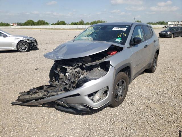 Photo 2 from auction – 2019 JEEP COMPASS SP with VIN 3C4NJCAB8KT855751