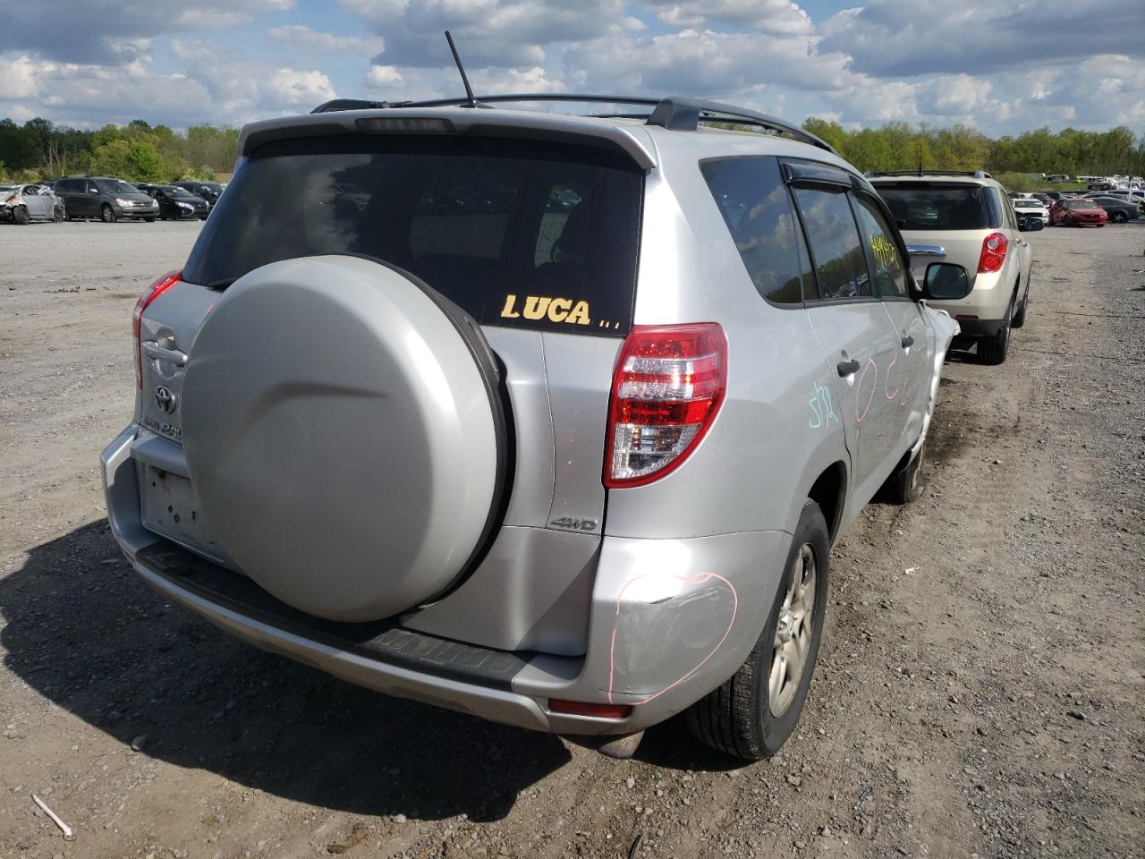 Photo 4 from auction – 2010 TOYOTA RAV4 with VIN 2T3BF4DV9AW071117