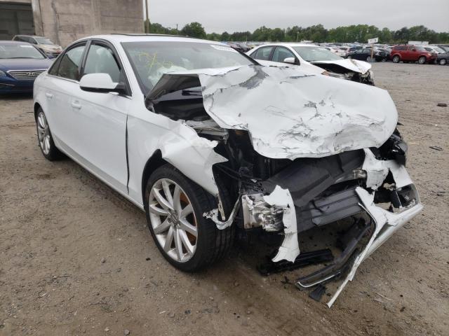 AUDI A4 PREMIUM 2013 with VIN WAUFFAFL6DN025474 - Photo from auction