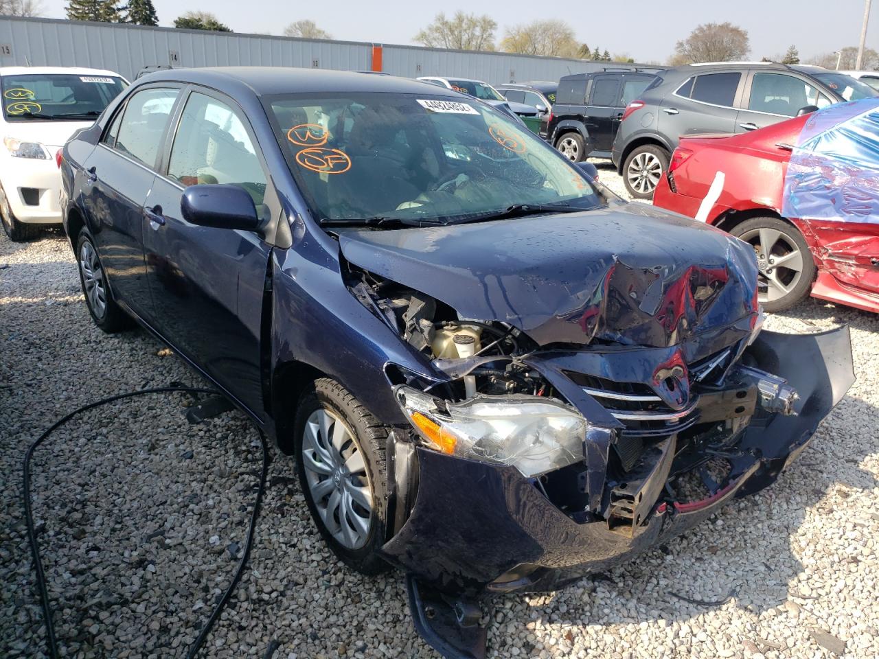 TOYOTA COROLLA BA 2013 with VIN 2T1BU4EE6DC105615 - Photo from auction