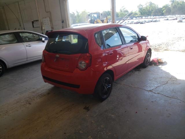Photo 4 from auction – 2009 CHEVROLET AVEO LS with VIN KL1TD66E09B331905