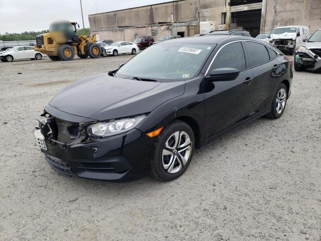 Photo 2 from auction – 2018 HONDA CIVIC LX with VIN 2HGFC2F54JH505053