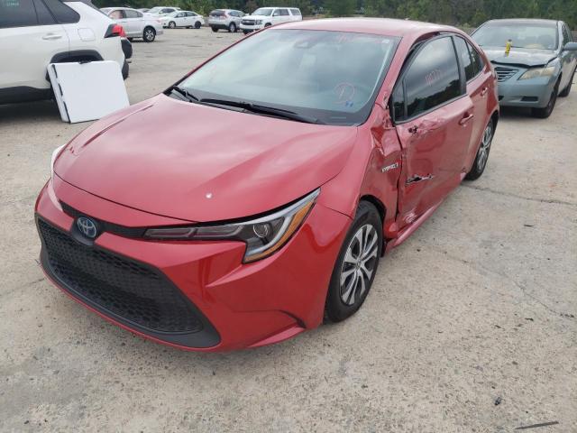 Photo 2 from auction – 2020 TOYOTA COROLLA LE with VIN JTDEBRBE1LJ016168