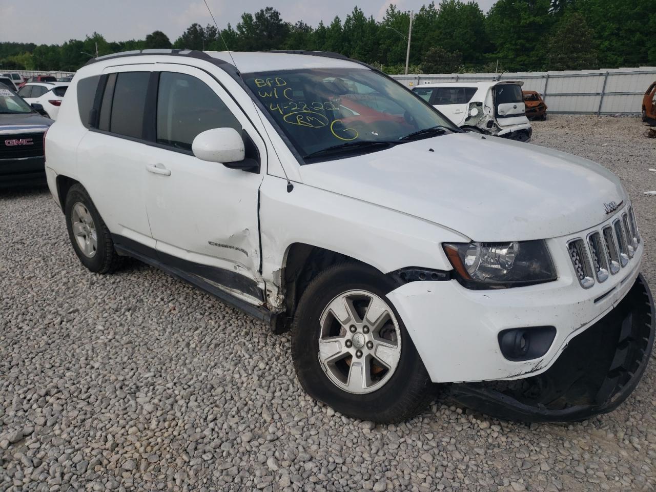 Photo 9 from auction – 2016 JEEP COMPASS LA with VIN 1C4NJCEA4GD584279