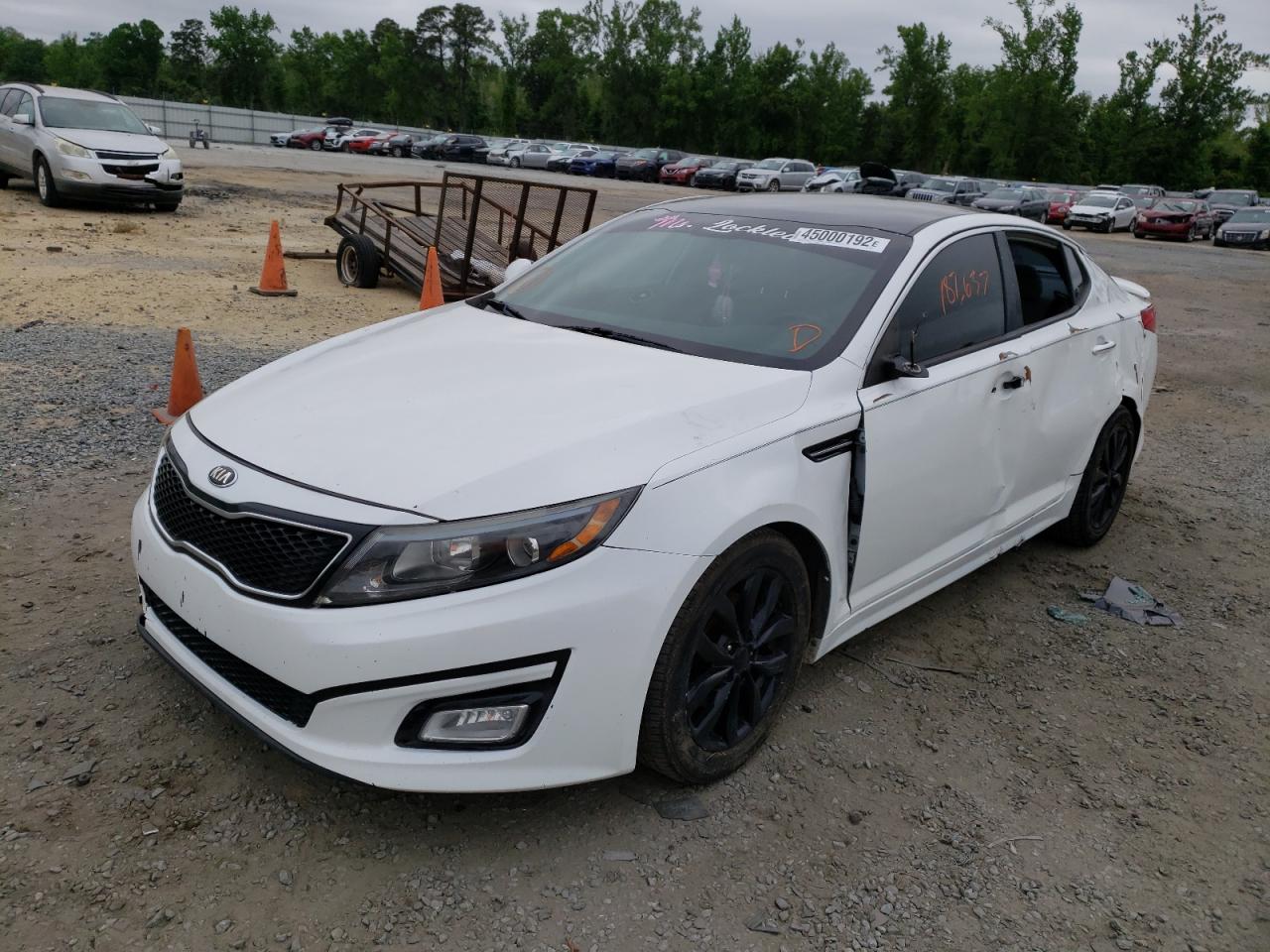 Photo 2 from auction – 2014 KIA OPTIMA LX with VIN 5XXGM4A7XEG302228