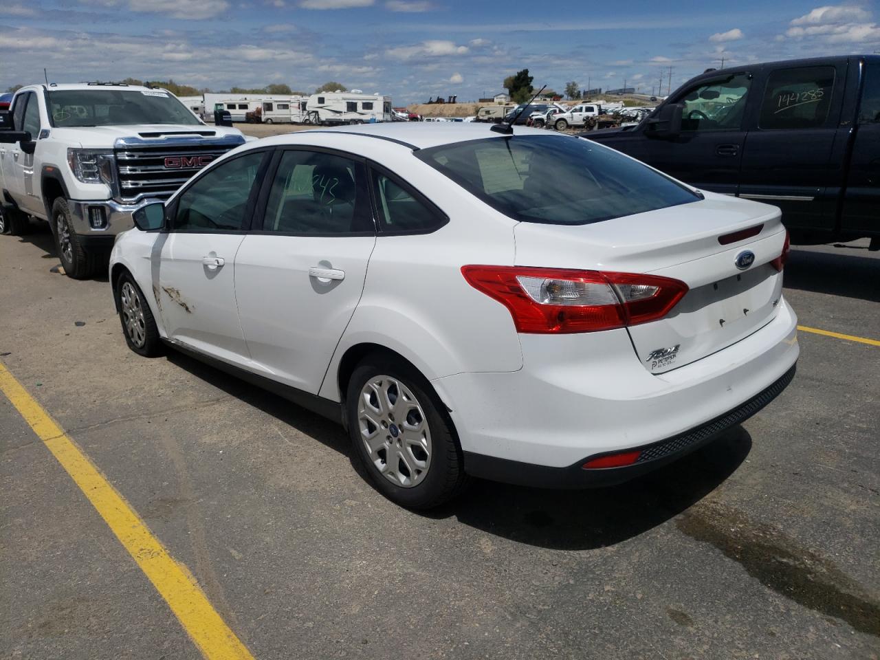 Photo 3 from auction – 2012 FORD FOCUS SE with VIN 1FAHP3F25CL217805