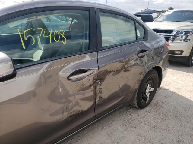 صورة رقم 9 من المزاد - 2013 HONDA CIVIC LX مع VIN 19XFB2F57DE024263