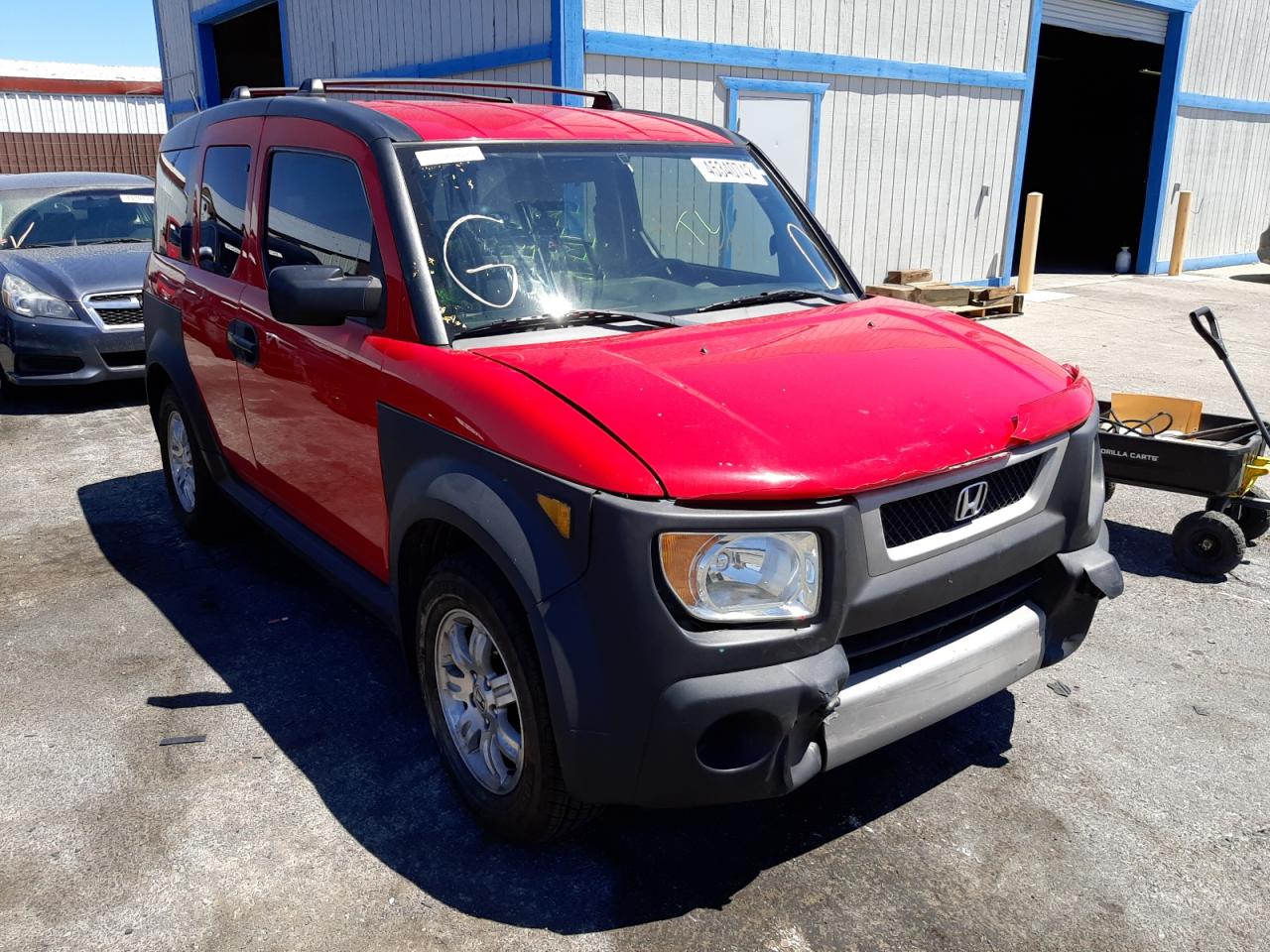 Photo 1 from auction – 2006 HONDA ELEMENT EX with VIN 5J6YH28676L007822