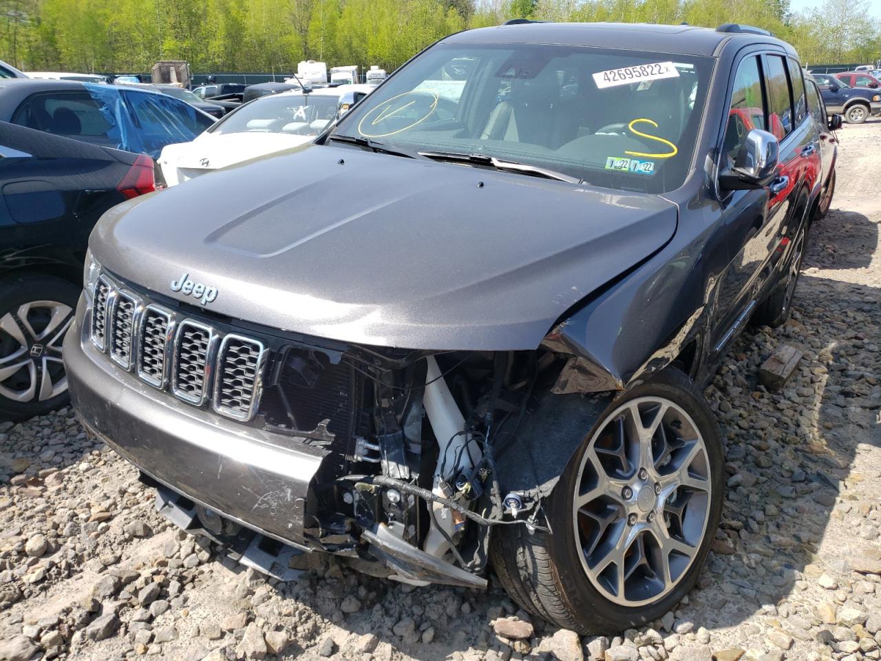 Photo 2 from auction – 2021 JEEP GRAND CHER with VIN 1C4RJFBG4MC802296
