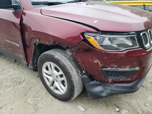 Photo 9 from auction – 2021 JEEP COMPASS SP with VIN 3C4NJCAB8MT555968