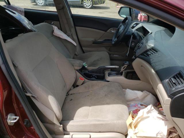 Photo 5 from auction – 2012 HONDA CIVIC LX with VIN 2HGFB2F54CH582690