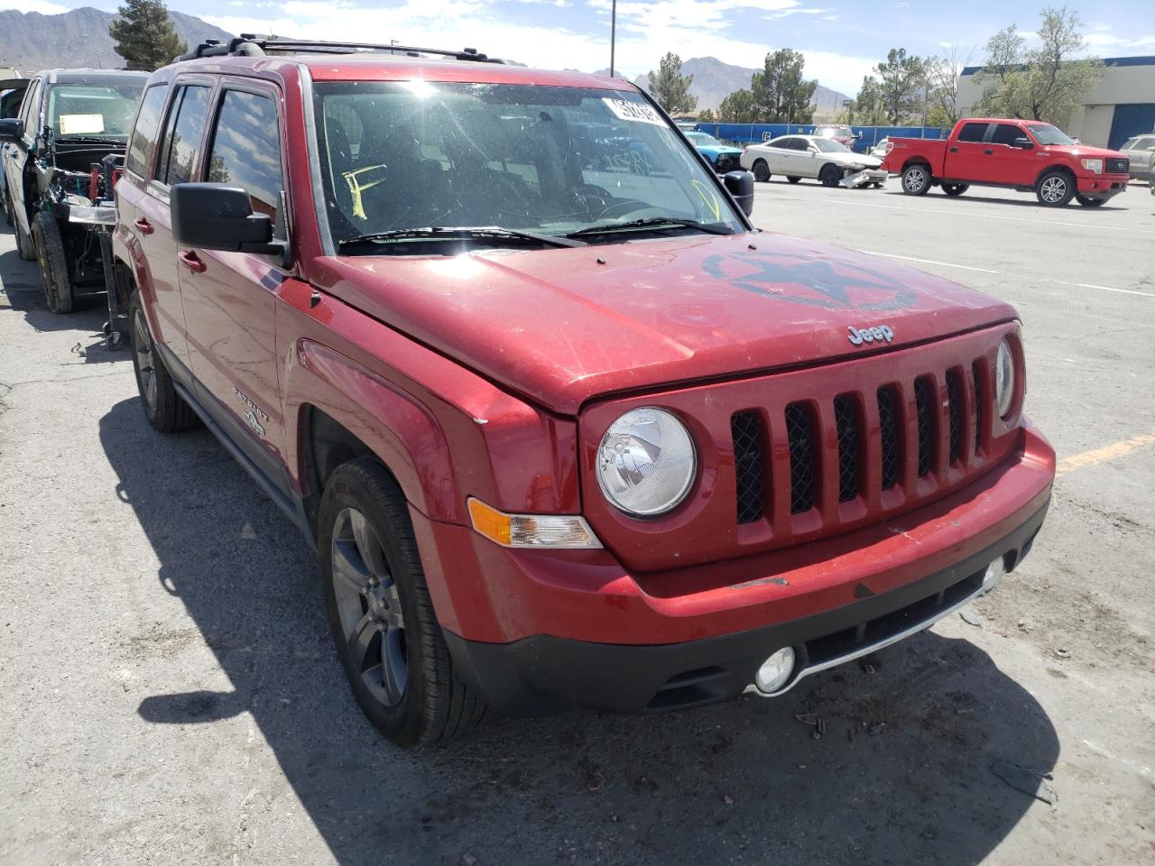 JEEP PATRIOT LA 2013 with VIN 1C4NJPFA3DD213017 - Photo from auction