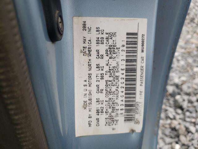 Photo 10 from auction – 2004 DODGE STRATUS SX with VIN 4B3AG42G24E131201