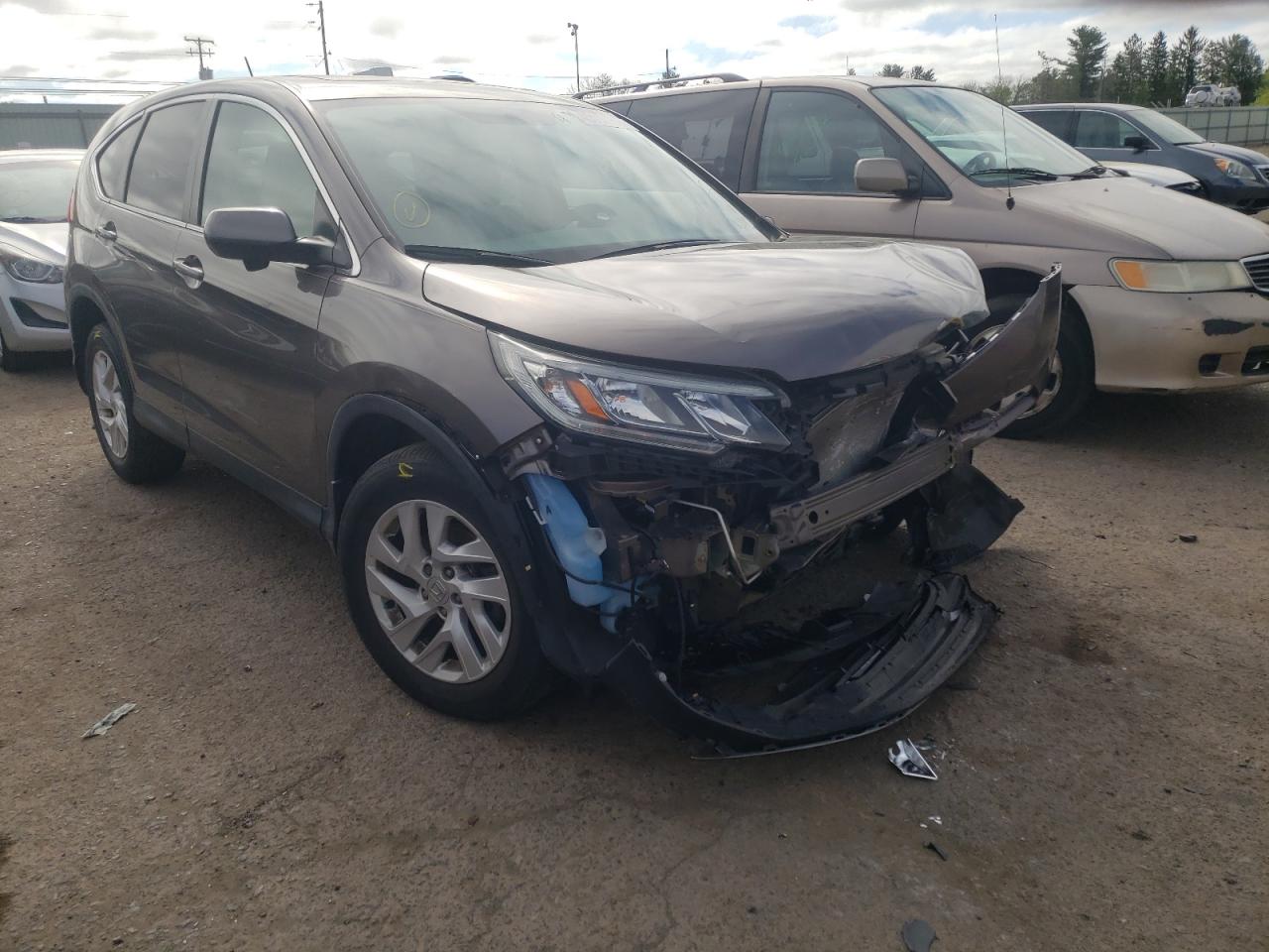 HONDA CR-V EX 2016 with VIN 2HKRM4H55GH601467 - Photo from auction