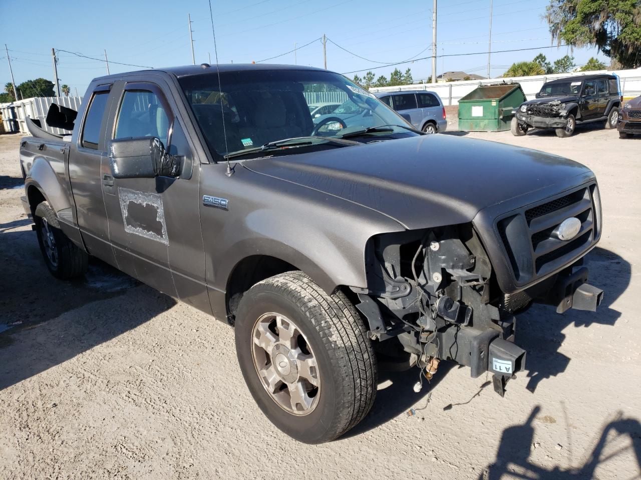 FORD F150 2008 with VIN 1FTRX02W98KC11606 - Photo from auction