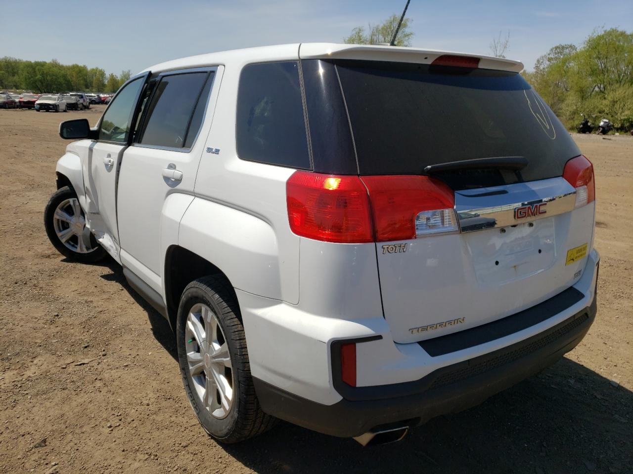 Photo 3 from auction – 2017 GMC TERRAIN SL with VIN 2GKALMEK0H6334131