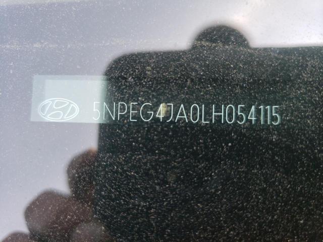 Photo 10 from auction – 2020 HYUNDAI SONATA SE with VIN 5NPEG4JA0LH054115