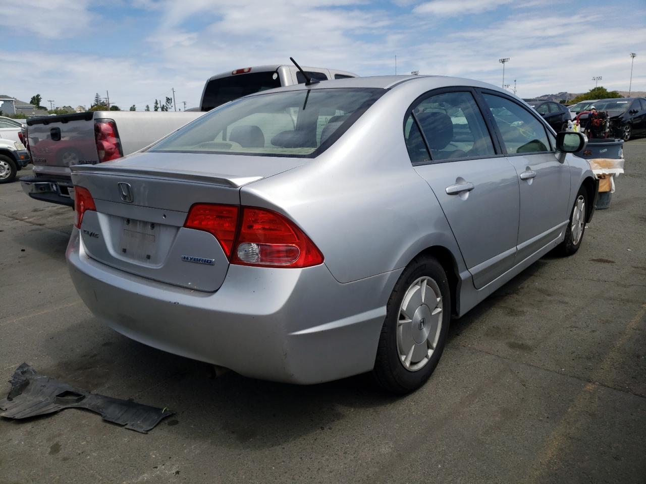 Photo 4 from auction – 2007 HONDA CIVIC HYBR with VIN JHMFA36247S025496
