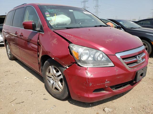 HONDA ODYSSEY EX 2005 with VIN 5FNRL38415B404232 - Photo from auction