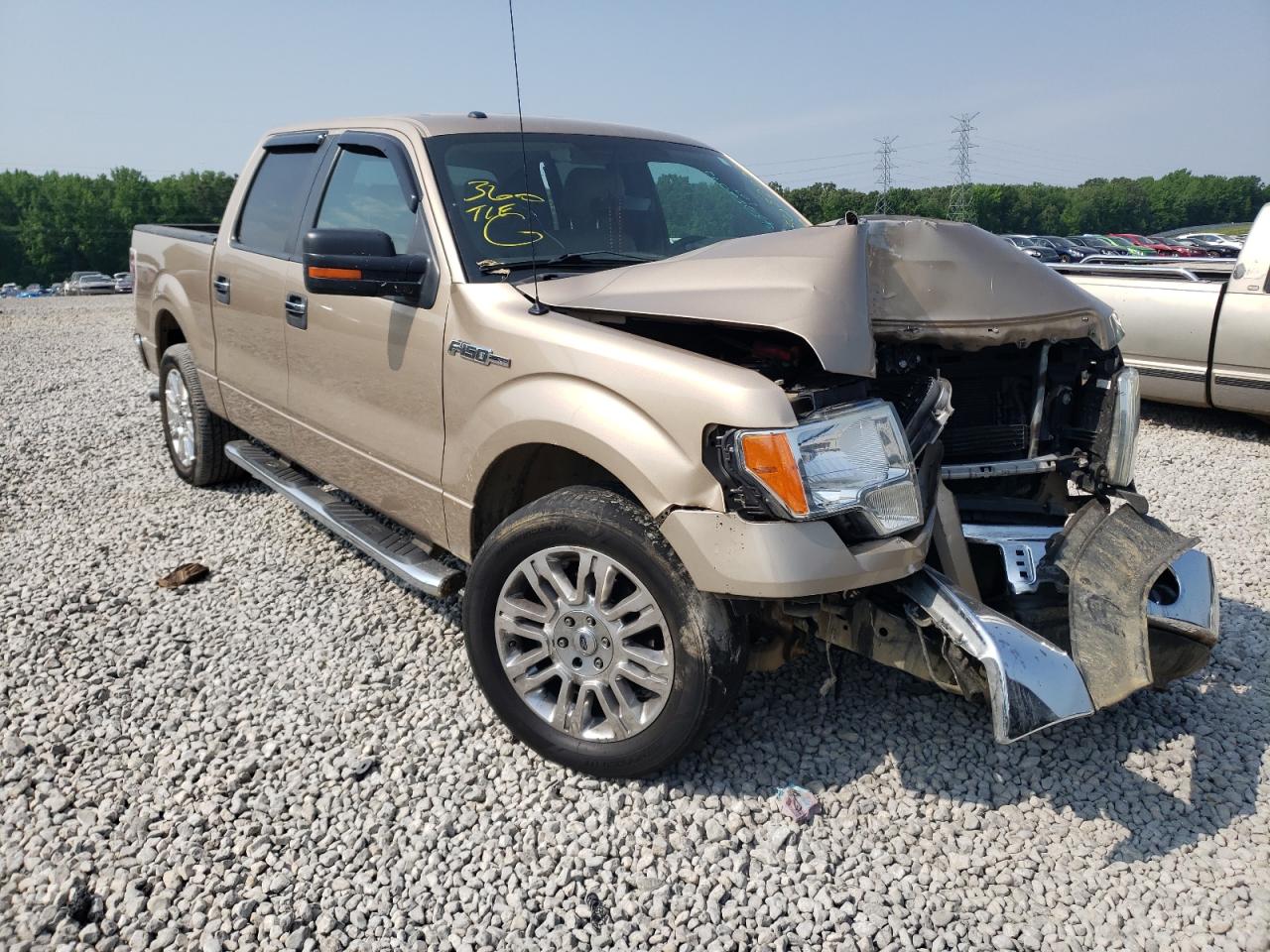 FORD F150 SUPER 2013 with VIN 1FTFW1CF3DKG40986 - Photo from auction