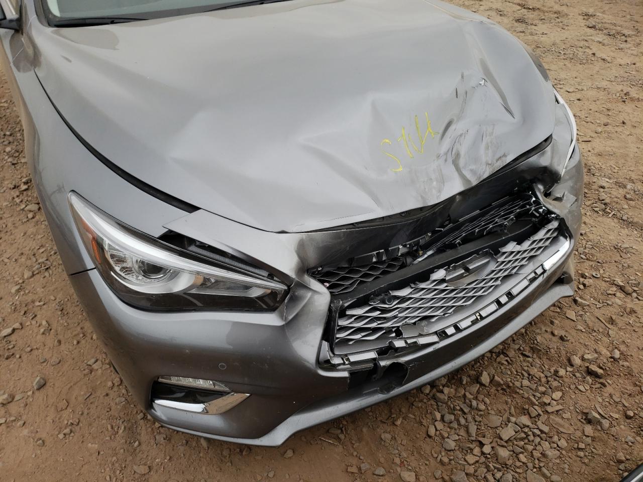 Photo 7 from auction – 2021 INFINITI Q50 LUXE with VIN JN1EV7BR5MM753181