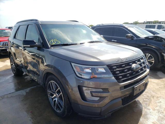 FORD EXPLORER S 2016 with VIN 1FM5K8GT4GGD21227 - Photo from auction