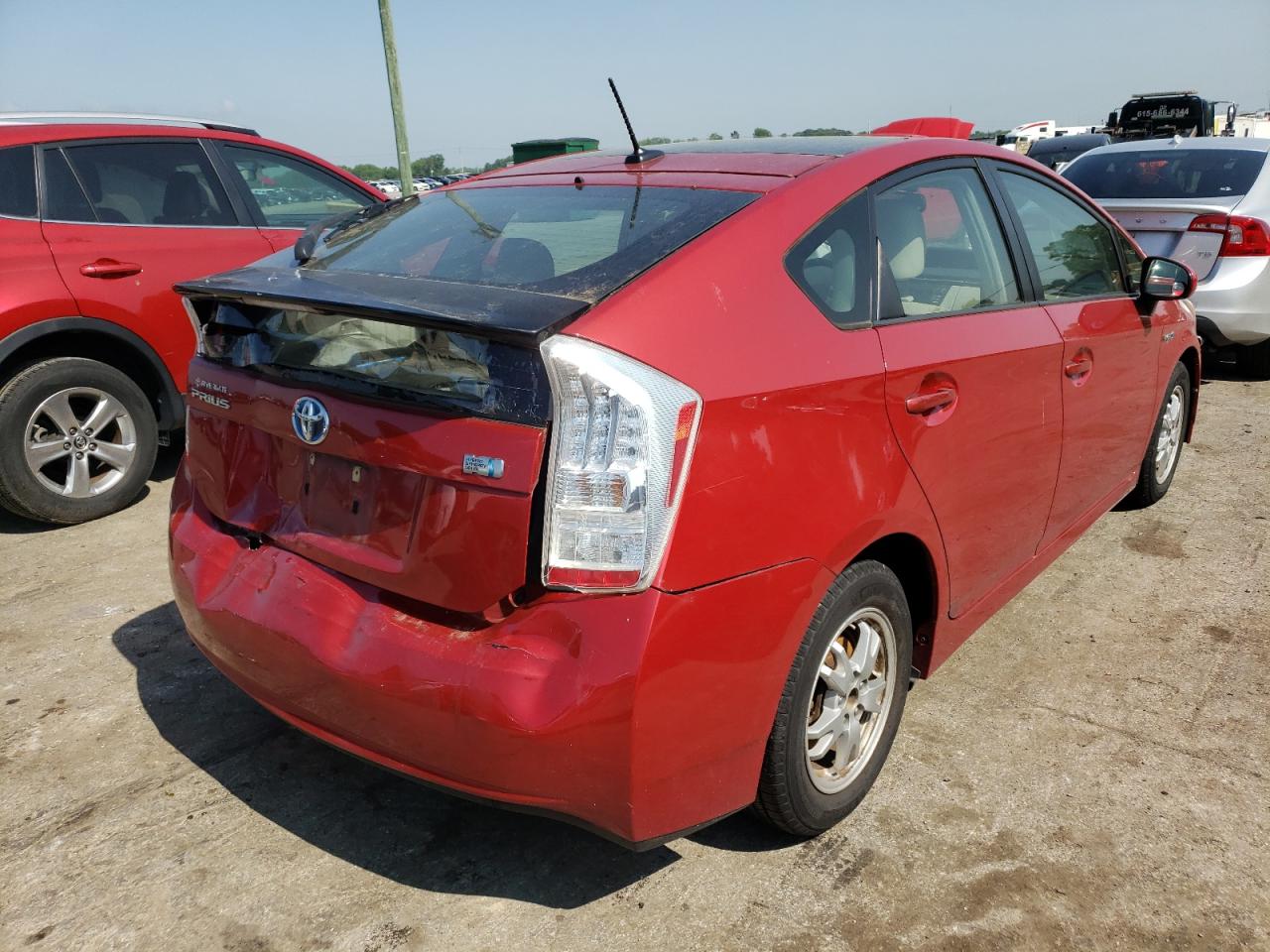 Photo 4 from auction – 2010 TOYOTA PRIUS with VIN JTDKN3DU5A0142080