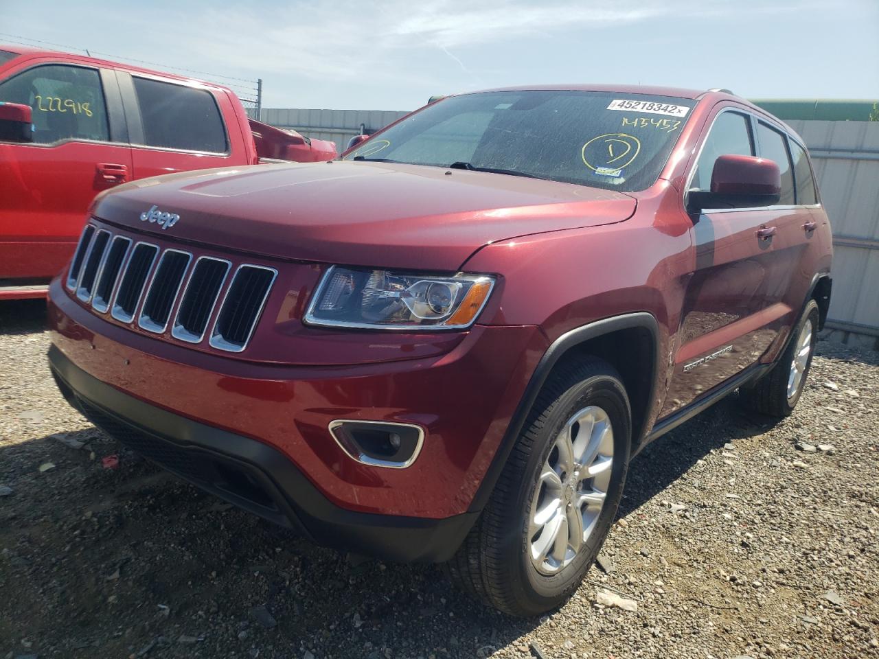 Photo 2 from auction – 2014 JEEP GRAND CHER with VIN 1C4RJEAGXEC145453