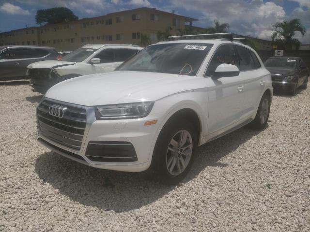 Photo 2 from auction – 2020 AUDI Q5 PREMIUM with VIN WA1ANAFY3L2019296