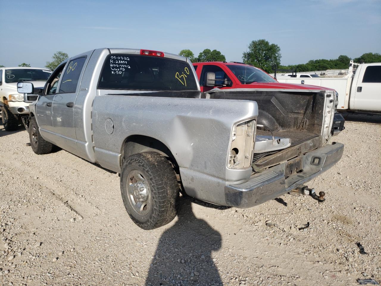 Photo 3 from auction – 2006 DODGE RAM 2500 with VIN 3D7KR29C66G201404