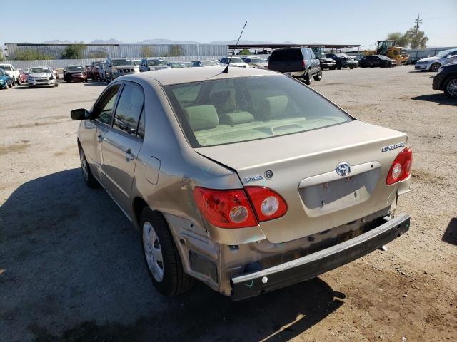 Photo 3 from auction – 2008 TOYOTA COROLLA CE with VIN 1NXBR32E18Z953101