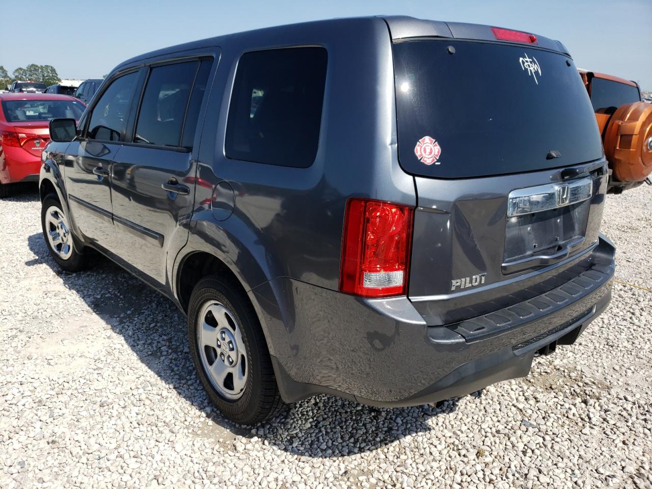 Photo 15 from auction – 2013 HONDA PILOT LX with VIN 5FNYF3H22DB006513