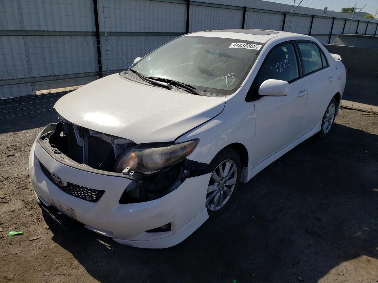 Photo 2 from auction – 2009 TOYOTA COROLLA BA with VIN 1NXBU40E39Z080556