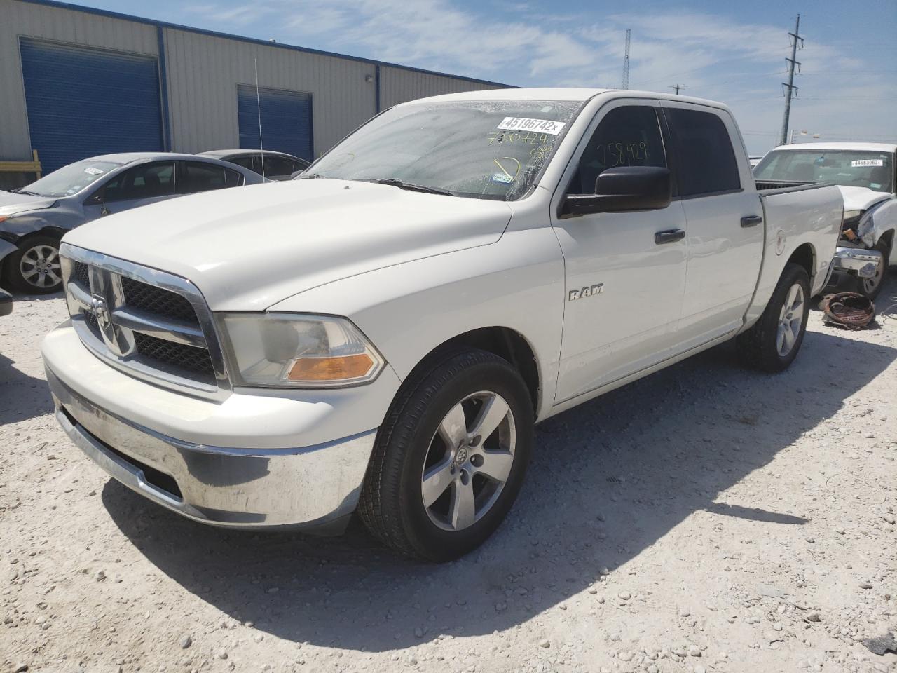 Photo 2 from auction – 2009 DODGE RAM 1500 with VIN 1D3HB13P39S750724