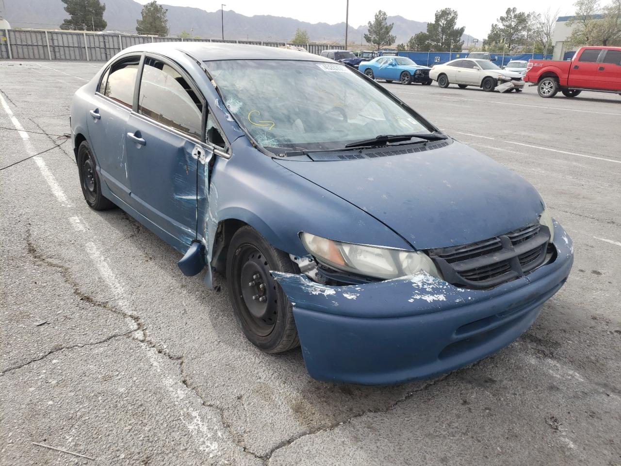 HONDA CIVIC LX 2009 with VIN 19XFA16539E040092 - Photo from auction