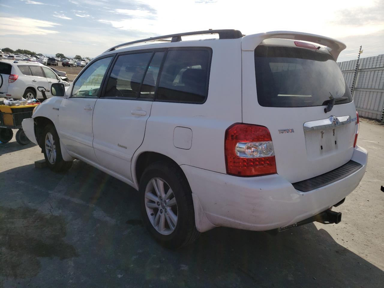 Photo 3 from auction – 2007 TOYOTA HIGHLANDER with VIN JTEDW21A670018995