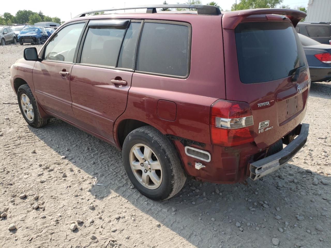 Photo 3 from auction – 2007 TOYOTA HIGHLANDER with VIN JTEHP21A570203585