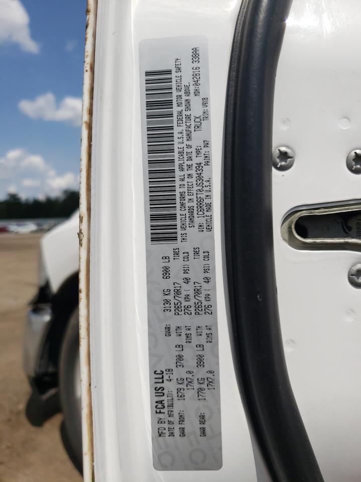 Photo 10 from auction – 2018 RAM 1500 ST with VIN 1C6RR6FT0JS304394