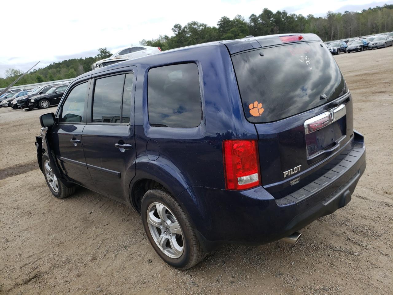 Photo 3 from auction – 2015 HONDA PILOT EXL with VIN 5FNYF3H54FB021477