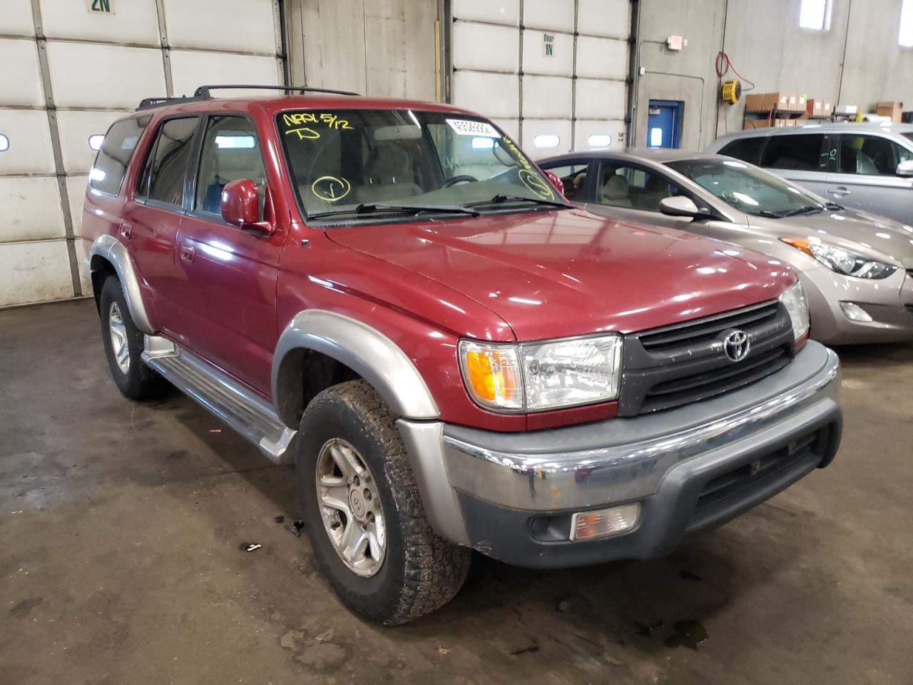 TOYOTA 4RUNNER SR 2001 with VIN JT3HN86R110343348 - Photo from auction