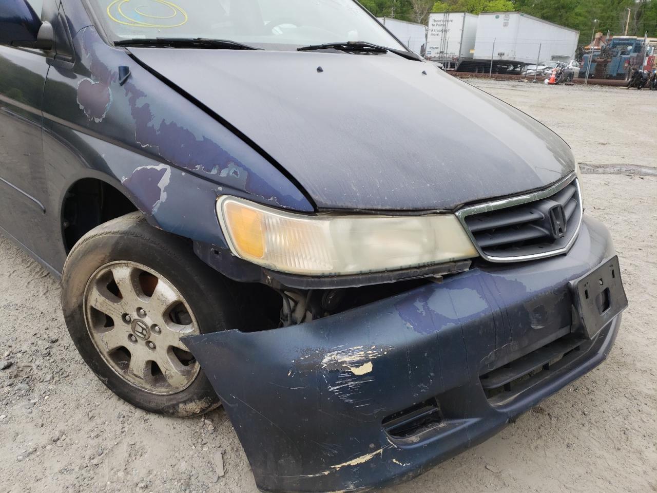 Photo 9 from auction – 2004 HONDA ODYSSEY EX with VIN 5FNRL18024B008083