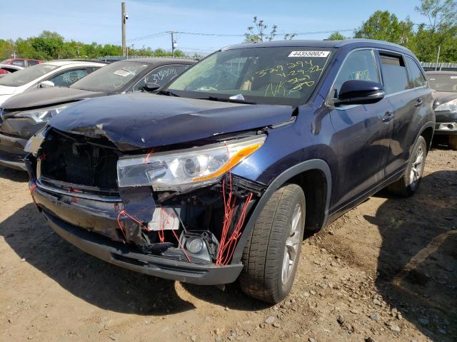 Photo 2 from auction – 2014 TOYOTA HIGHLANDER with VIN 5TDKKRFH9ES005187