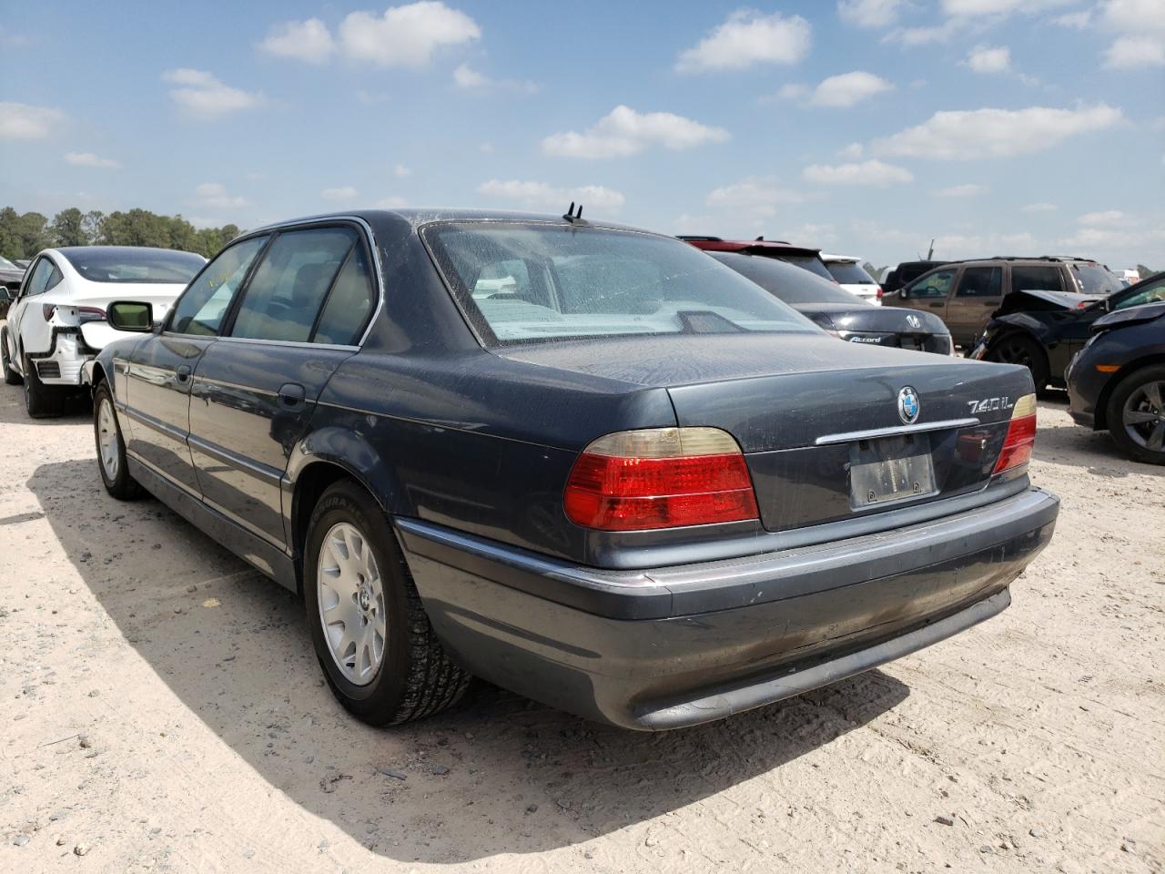 Photo 3 from auction – 2001 BMW 740 IL with VIN WBAGH83431DP20663