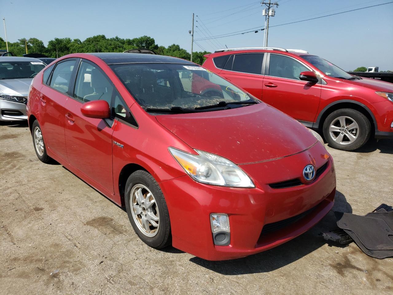 TOYOTA PRIUS 2010 with VIN JTDKN3DU5A0142080 - Photo from auction