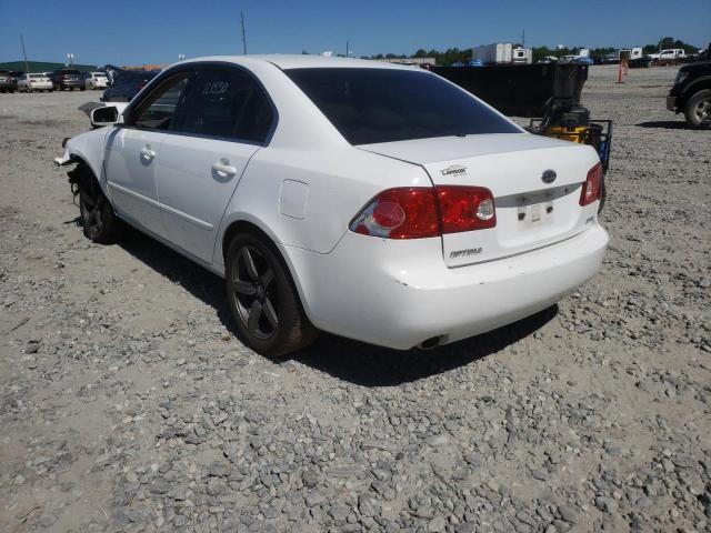 Photo 3 from auction – 2008 KIA OPTIMA LX with VIN KNAGE124285195178