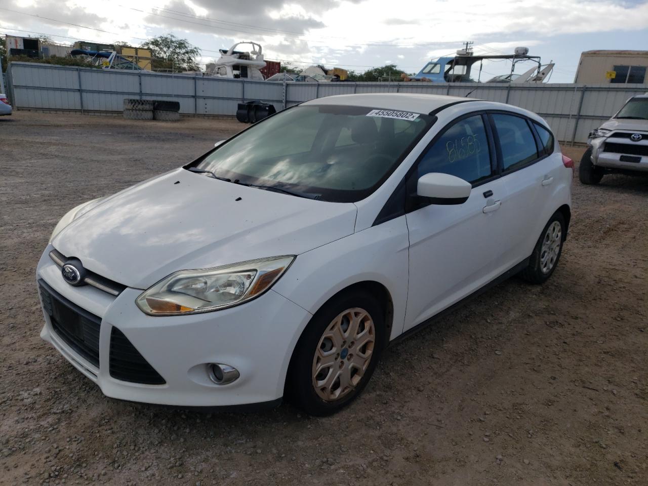 Photo 2 from auction – 2012 FORD FOCUS SE with VIN 1FAHP3K2XCL244391