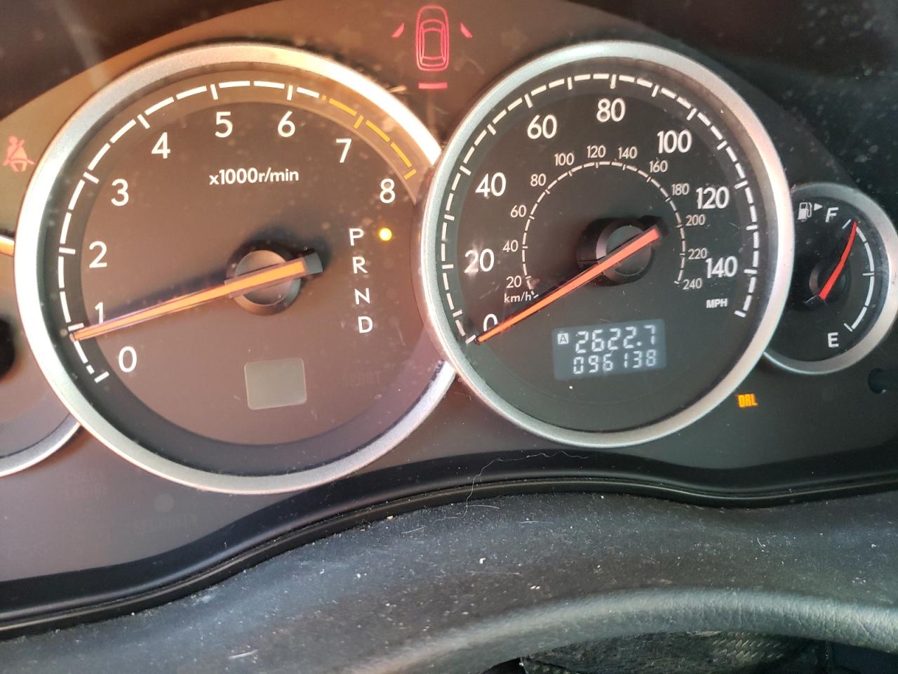 Photo 8 from auction – 2007 SUBARU LEGACY 2.5 with VIN 4S3BL626177204683