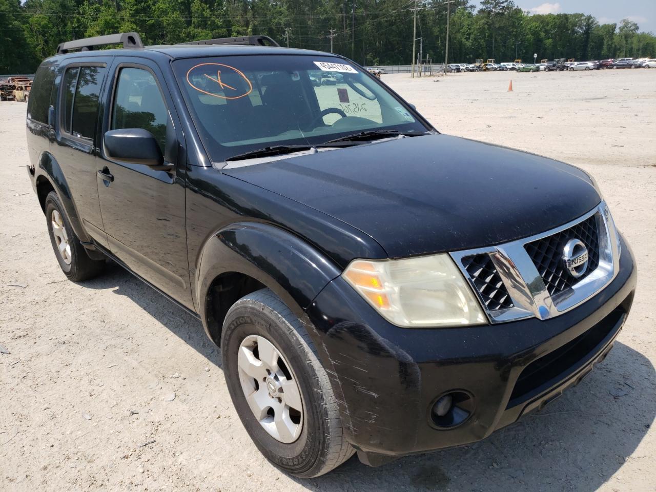 Photo 1 from auction – 2008 NISSAN PATHFINDER with VIN 5N1AR18U78C655379