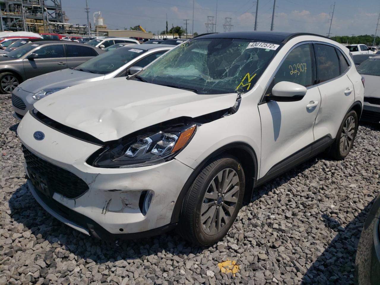 Photo 18 from auction – 2020 FORD ESCAPE TIT with VIN 1FMCU0DZ1LUA84994